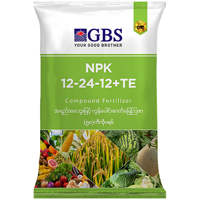 GBS Brand : NPK Compound Fertilizer (12-24-12+TE)